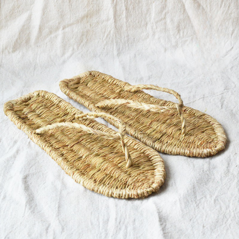 Women Shoes Japan - Sandali di paglia per uomo e
