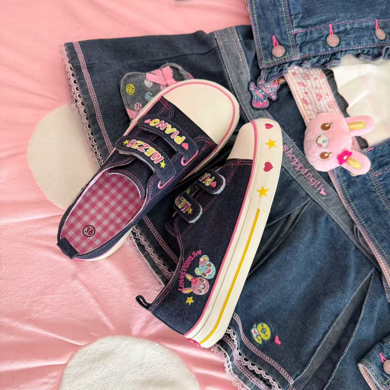 Women Shoes Japan - Nuove Sneakers Basse Ricamate Primavera Estate,
