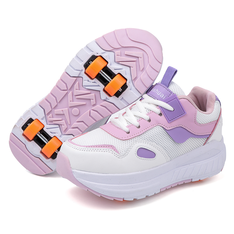 Women Shoes Sneakers - Pattini a rotelle per bambini, con