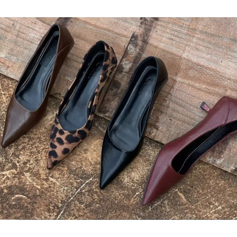 Women Shoes Formal - 2024 donne sexy tacchi alti bordeaux