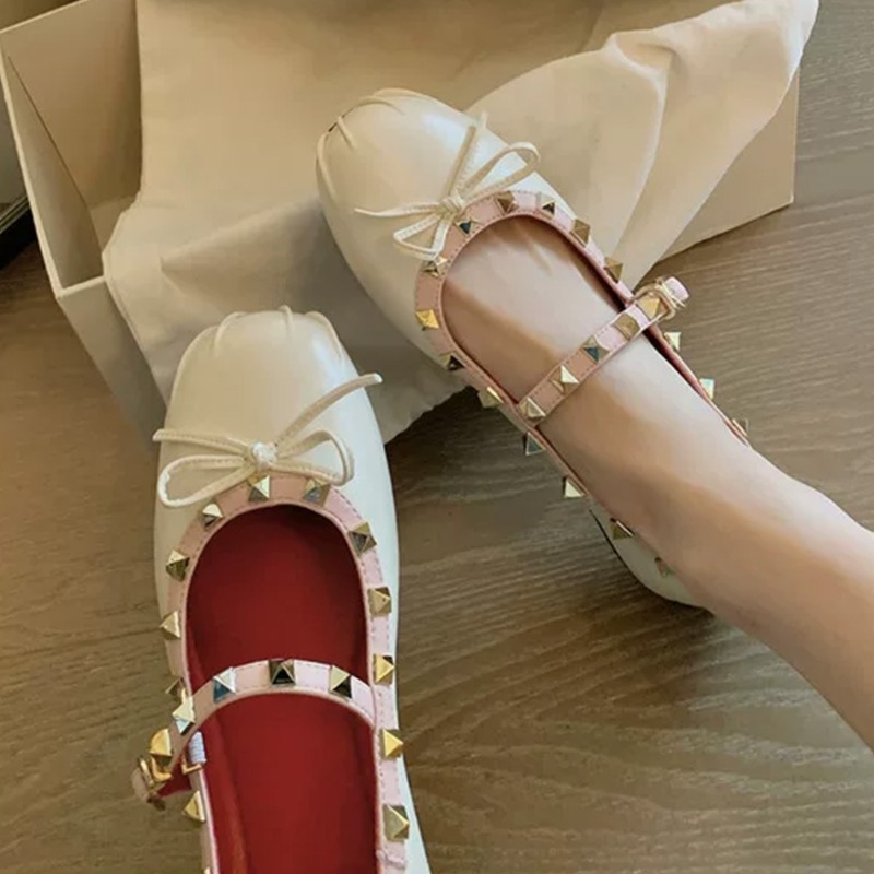 Ballet Flat Women - Scarpe Basse Mary Jane da Donna,