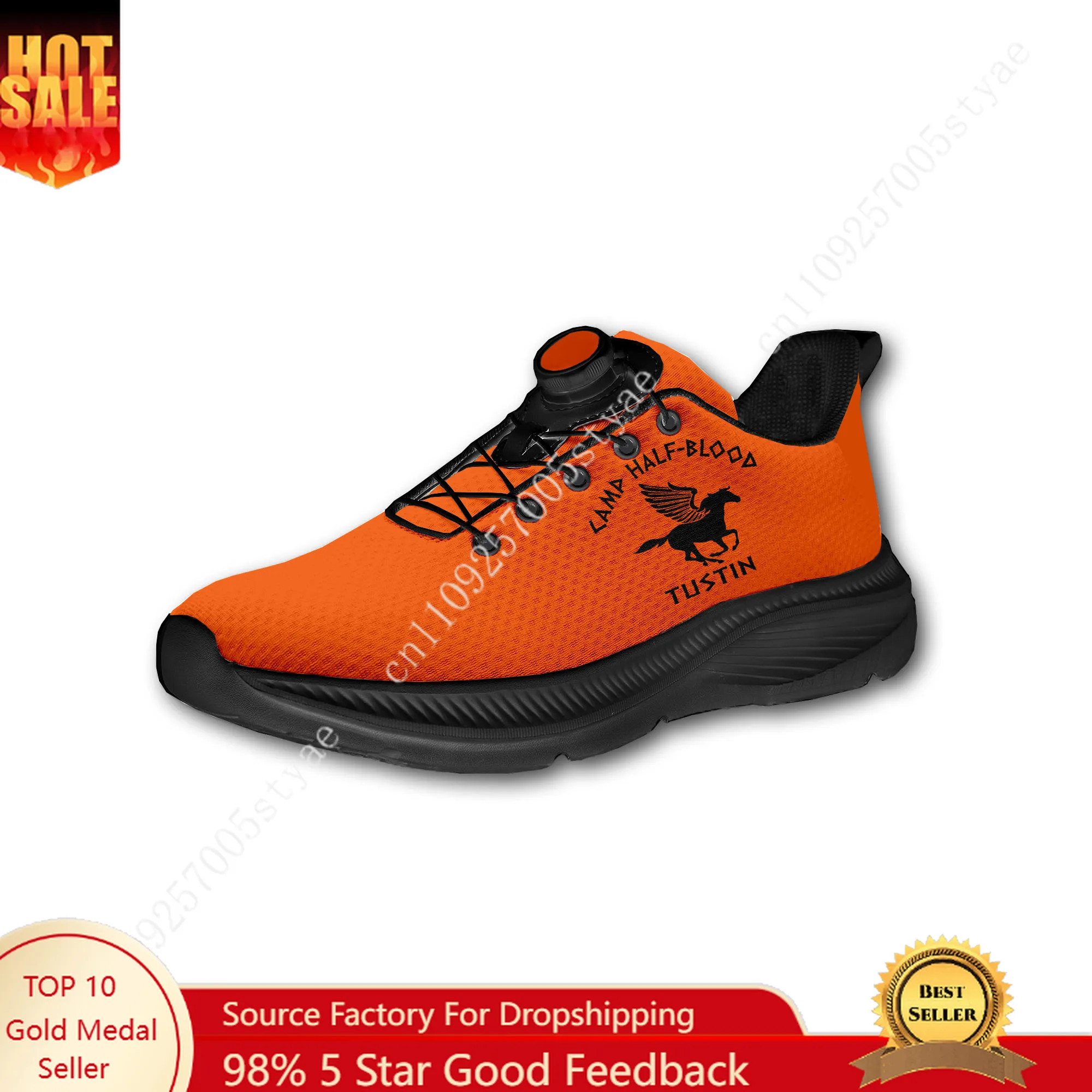 Women Shoes Sneakers - Scarpe da passeggio personalizzate Camp Half-Blood