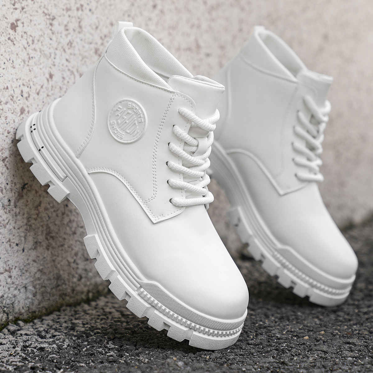 Stivali da moto bianchi per tu - Suede Ankle Boot recensione e prezzo