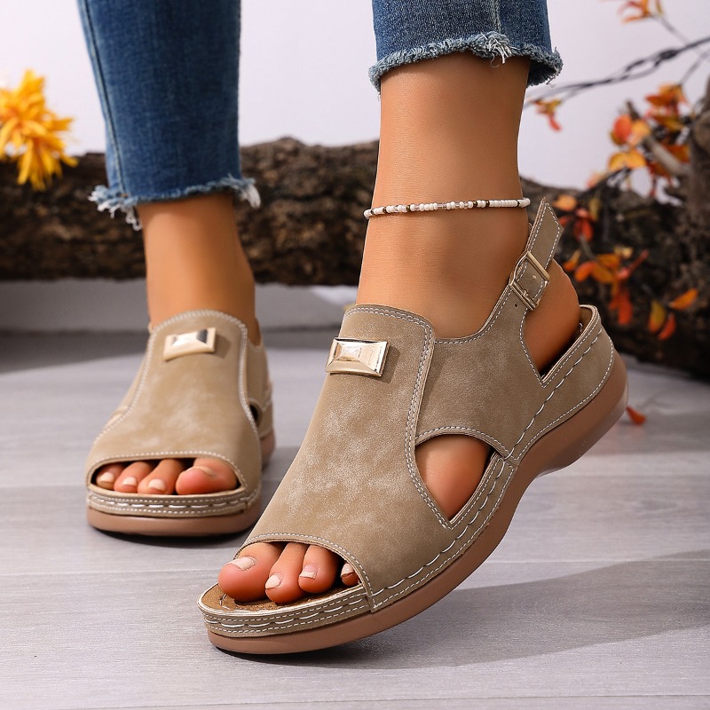Sandali con zeppa da donna tag - Women'S Shoes For Bunions recensione e prezzo