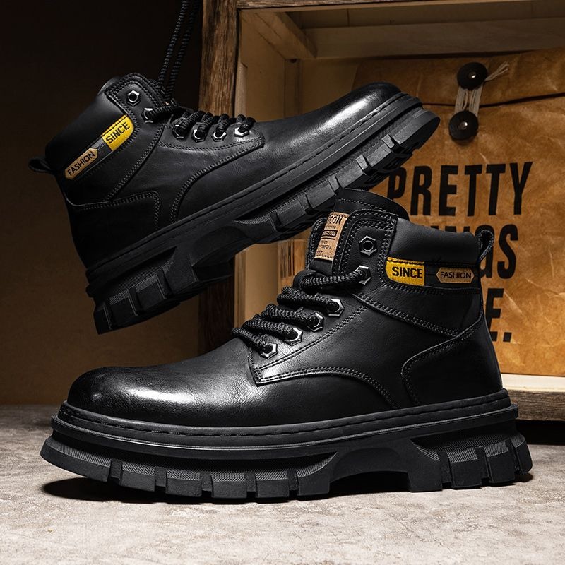 Stivaletti con plateau da uomo - Suede Ankle Boot recensione e prezzo