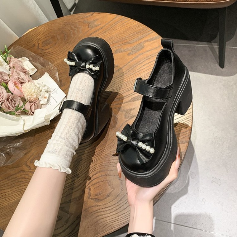 Scarpe Lolita 2026 Nere con Ta - Women Shoes With Heels recensione e prezzo