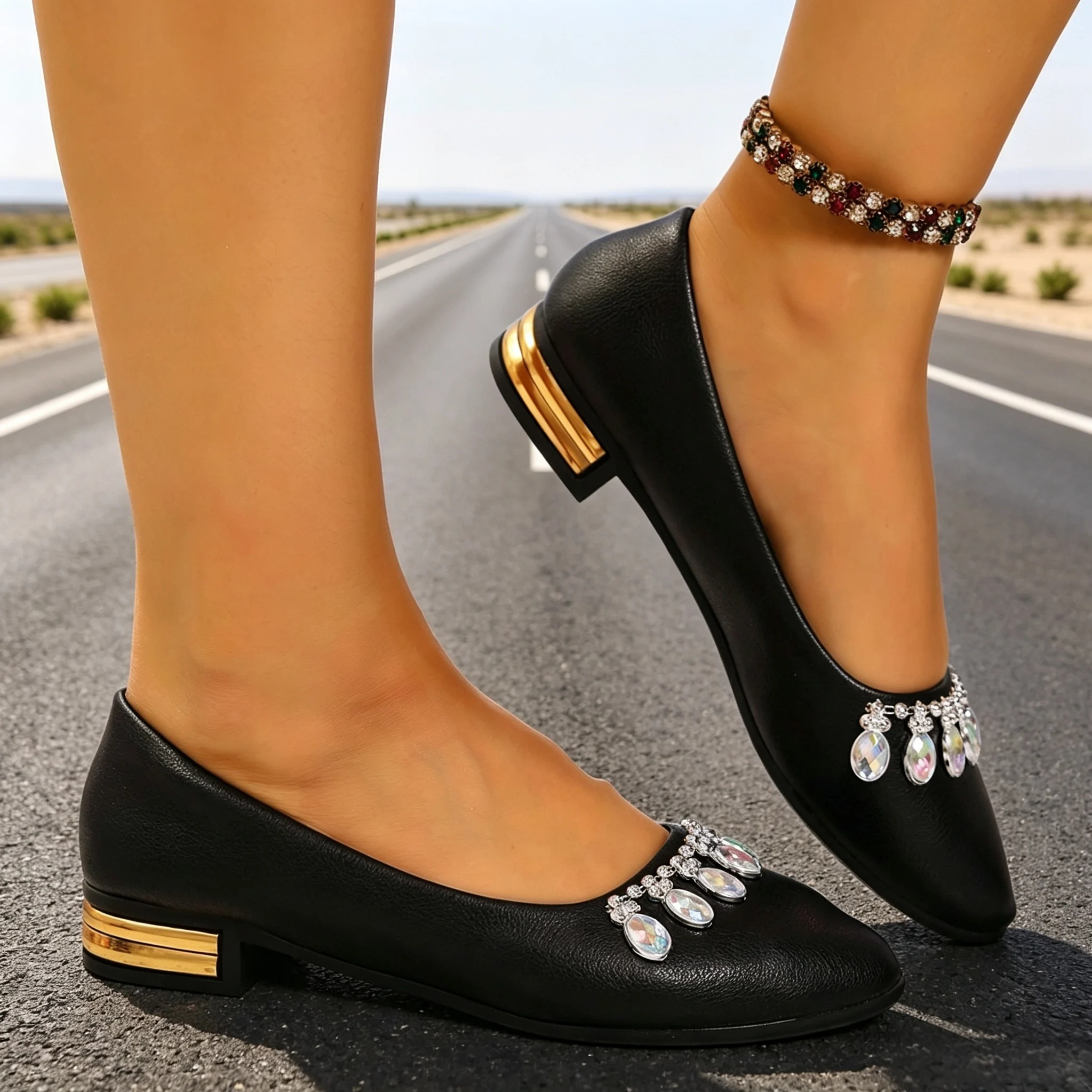 Scarpe Basse da Donna a Punta, - Women Shoes Sneakers recensione e prezzo