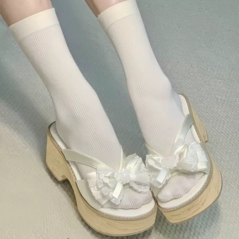 Sandali con plateau e tacco al - Women Shoes Japan recensione e prezzo