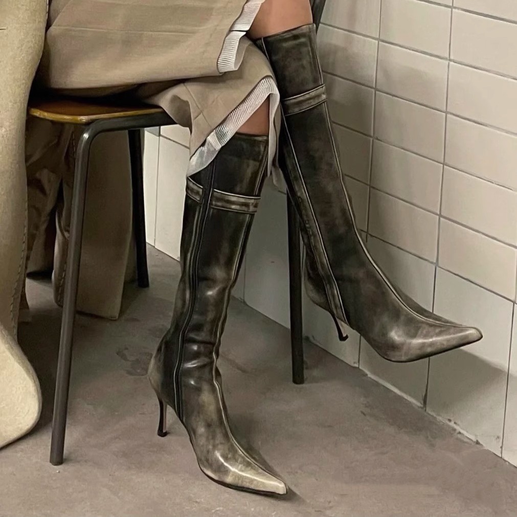 Stivali Alti da Donna Sexy di  - Suede Ankle Boot recensione e prezzo