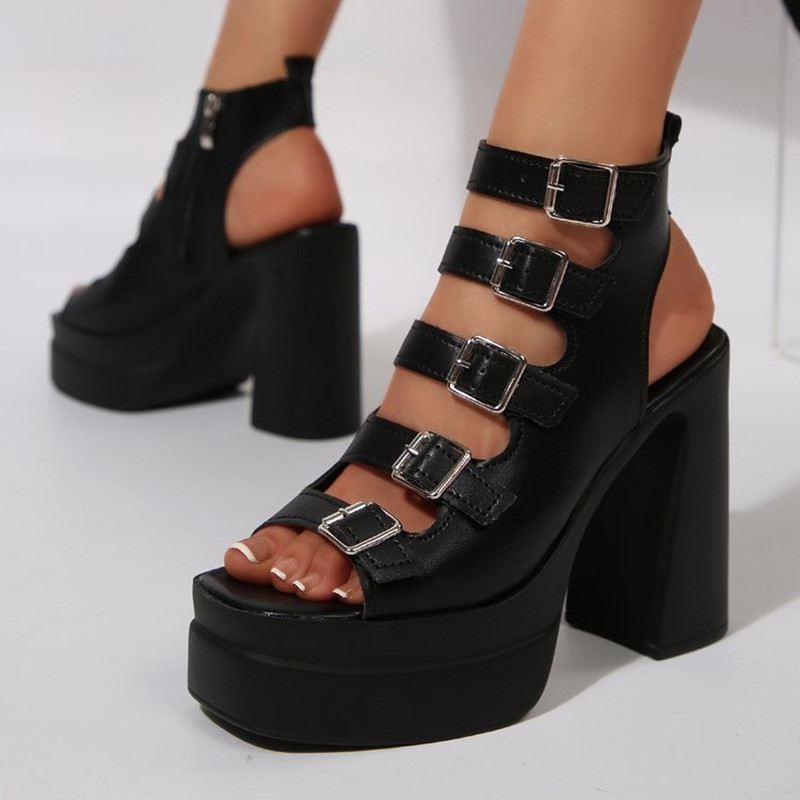 Sandali Donna Estivi Nuovi con - Square Toe Mule recensione e prezzo